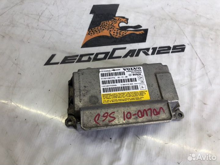 Блок управления SRS Volvo S60 B5254T5 2011