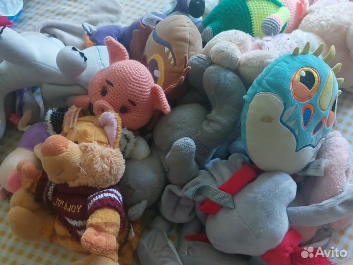 Мягкие игрушки пакетом