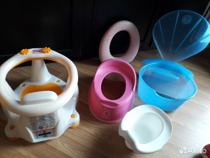 Сиденье для ванны ok baby горшок корзина