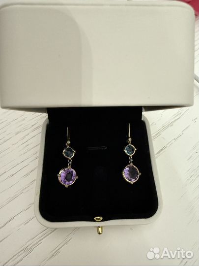 Золотые серьги