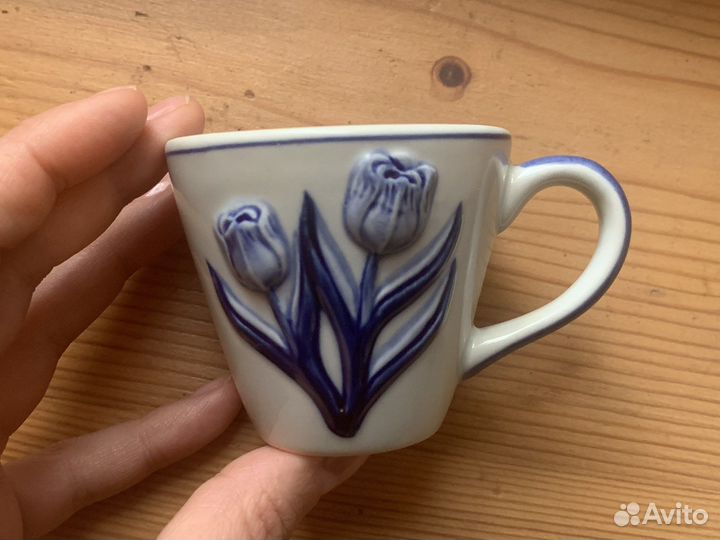 Чайная пара фарфор кофейная пара фарфор Голландия