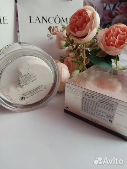Пудра. Lancome. Рассыпчатая, оригинал. Франция