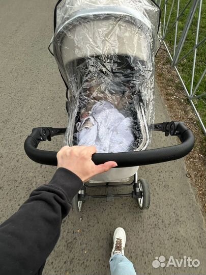 Коляска трансформер 2 в 1 luxmom