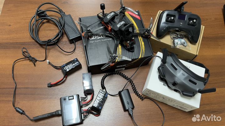 Fpv, GepRc Cinelog20, + googles 2 + tango 2pro