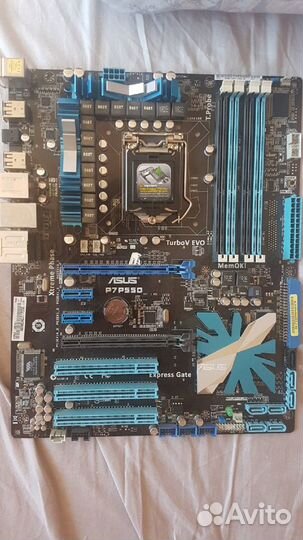 Материнская плата asus P7P55D EVO сокет 1156
