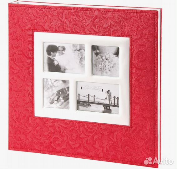 Фотоальбом свадебный 20 магнитных листов 30х32 см