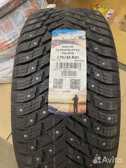 Nokian Tyres Hakkapeliitta 10p SUV 275/45 R21 110T