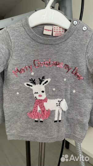Свитер на девочку 74