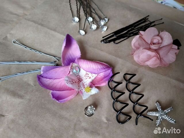 Шпильки для волос заколки пакетом