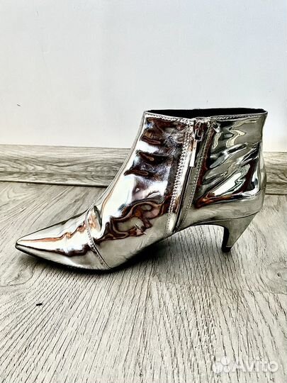 Ботильоны zara 37 размер оригинал