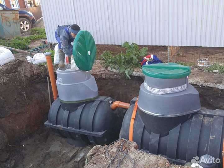 Септик эко Аквалос 8 для дачи