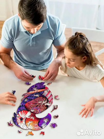 Деревянный пазл Радужный тукан (XL/199) (Chapa), д