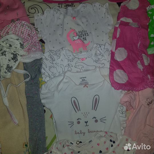 Детская одежда на девочку от 68 до 100