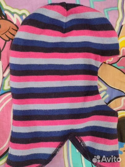 Шапка шлем для девочки lassie 50