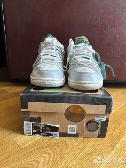 Nike x off white dunk low оригинал