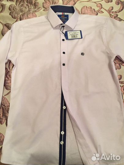 Рубашка школьная для мальчика новая р.170