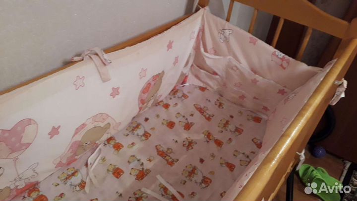Бортики в кроватку