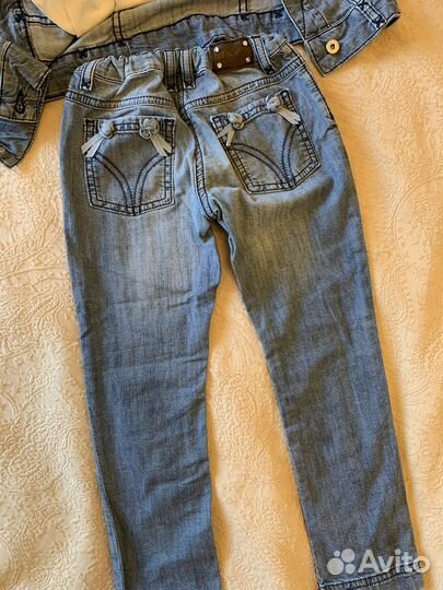 Джинсовый костюм Dolce Gabanna 104-110