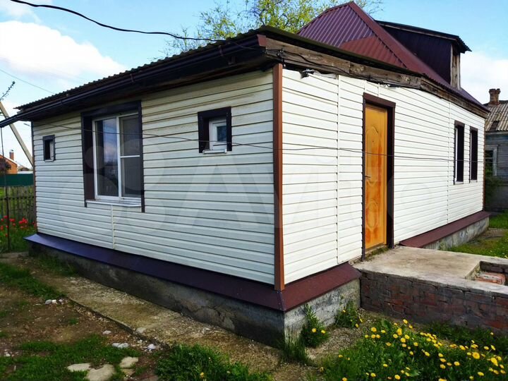 Дом 55 м² на участке 6,5 сот.