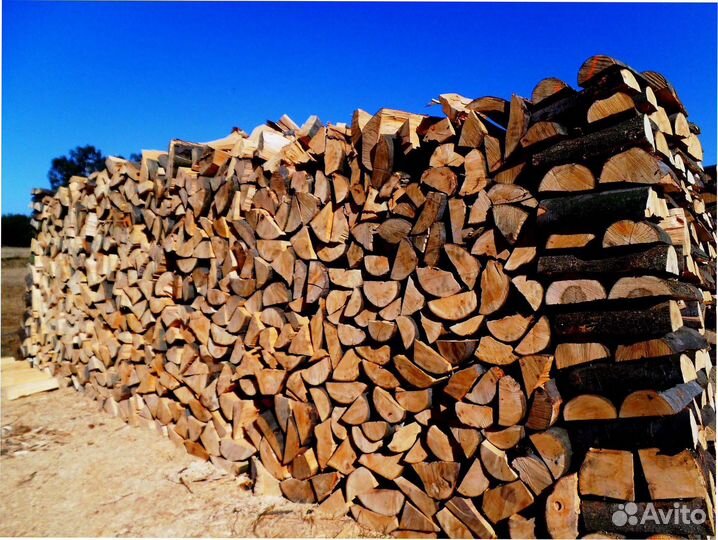 Дрова колотые