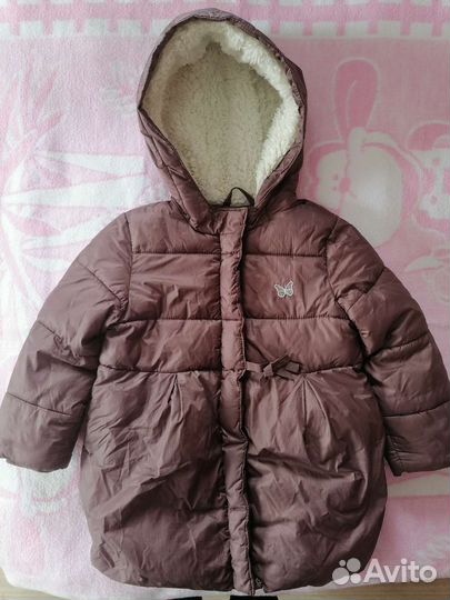 Пальто для девочки демисезонное