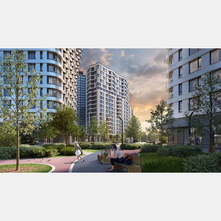 1-к. квартира, 58,3 м², 14/25 эт.