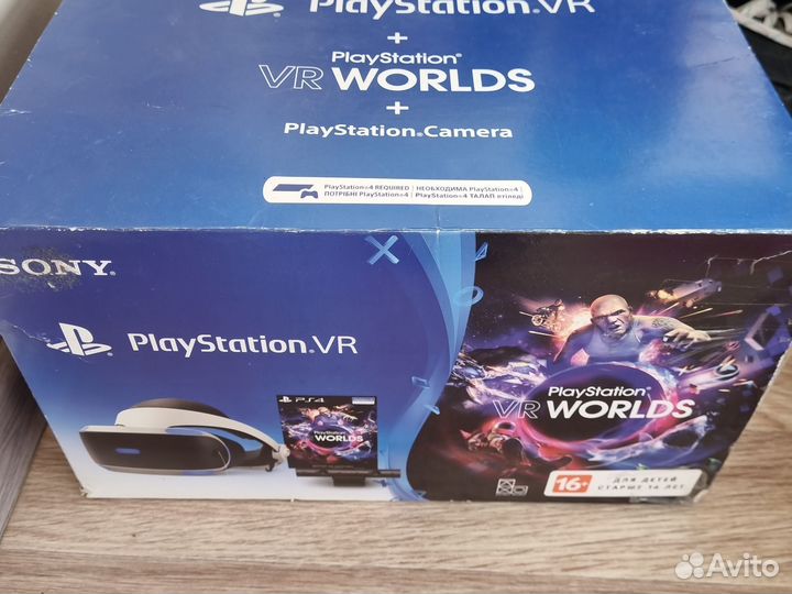 Sony Playstation VR + камера + контроллеры