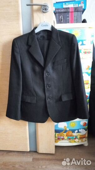 Школьный костюм для мальчика 140
