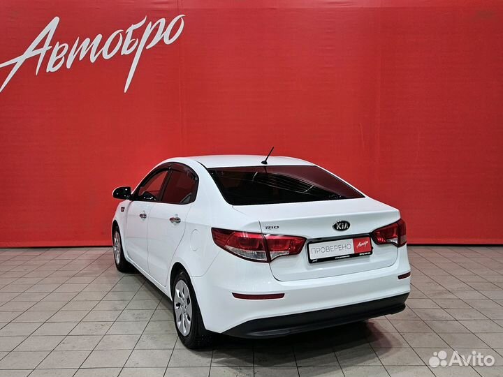 Kia Rio 1.6 МТ, 2015, 117 242 км