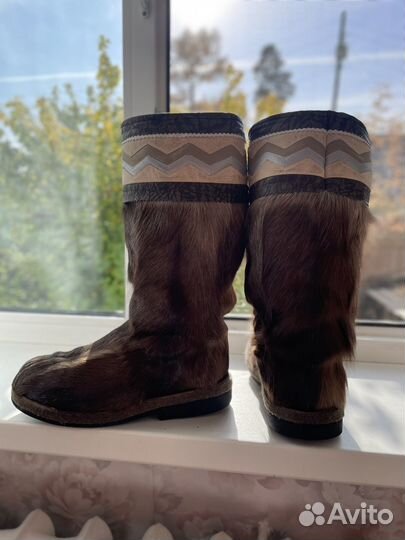 Унты камусы мужские