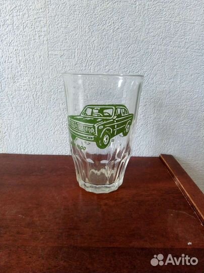 Коллекционный стакан СССР LADA - 1600