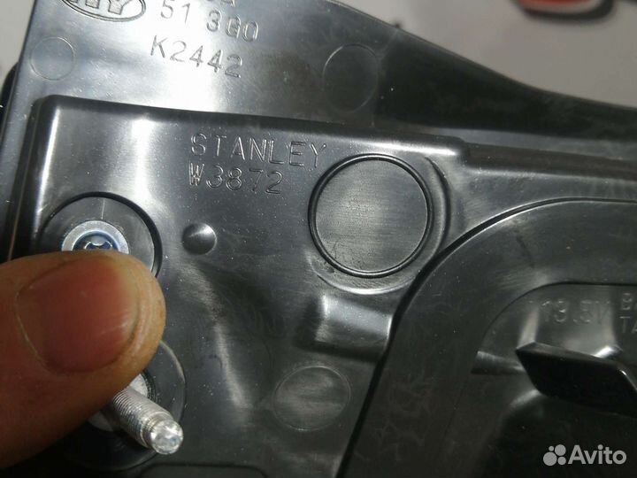 Фонарь левый mazda cx-5 KF внутренний в крышку