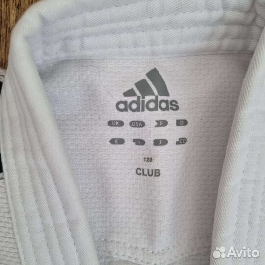 Новое Кимоно для дзюдо 120, Адидас