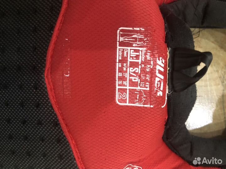 Нагрудник хоккейный bauer 1x lite jr s