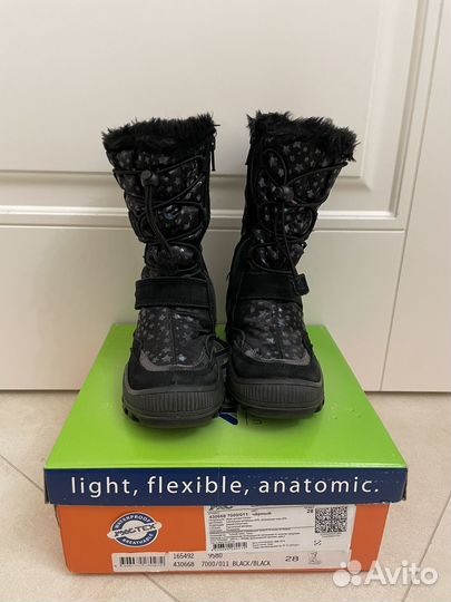 Зимние ботинки сапожки iMac, 28 р., для девочки