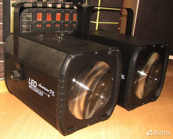Светомузыка ADj LED Messenger 2ш RGB Mic DMX Линза