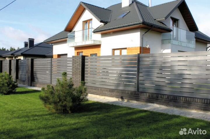 Забор Ранчо горизонтальный