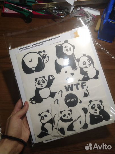 Интерьерные наклейки