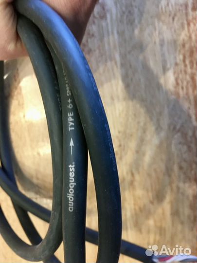 AudioQuest Type 6+ Acoustic кабель USA