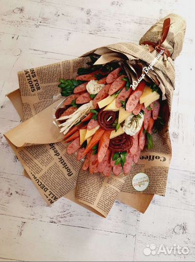 Колбасный букет