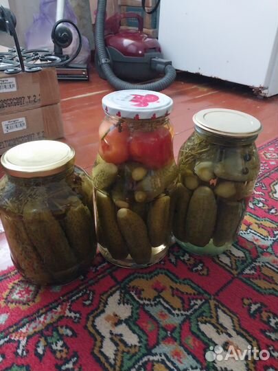 Огурцы маринованные домашние