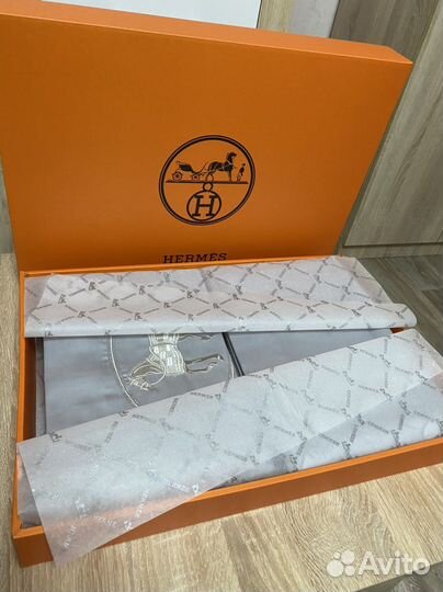 Постельное белье Hermes сатин люкс