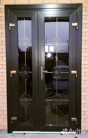 Пластиковая дверь 120х210 90