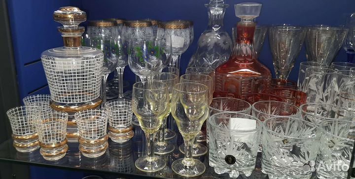 Хрусталь, стекло,фужеры, вазы и.т.д