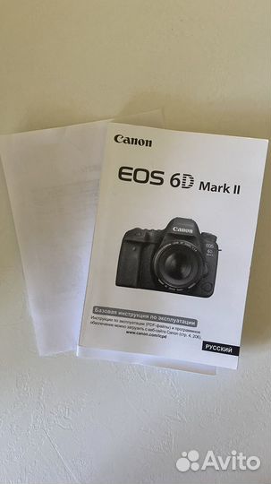 Зеркальный фотоаппарат canon eos 6D mark ll body