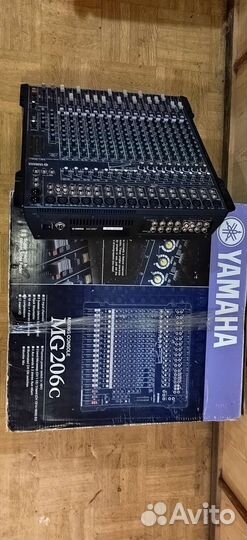Yamaha MG206C + Behringer vertualizer pro