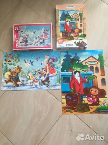 Пазлы 2 набора