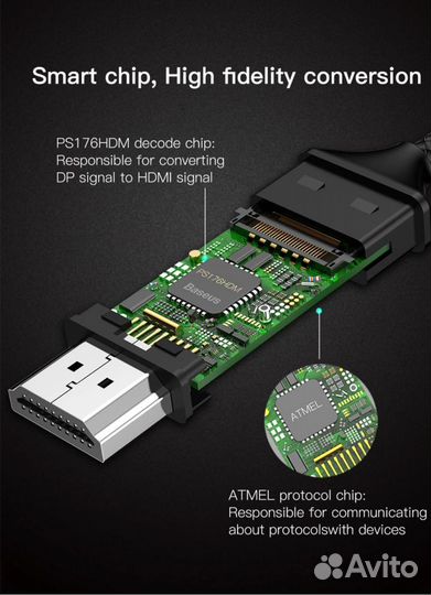 Кабель адаптер hdmi
