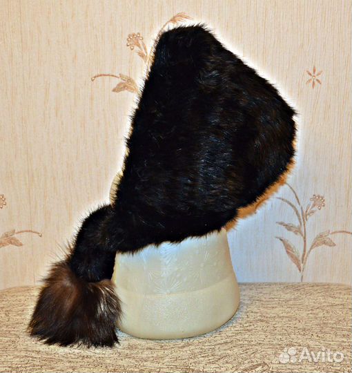 Капор женский меховой зимний