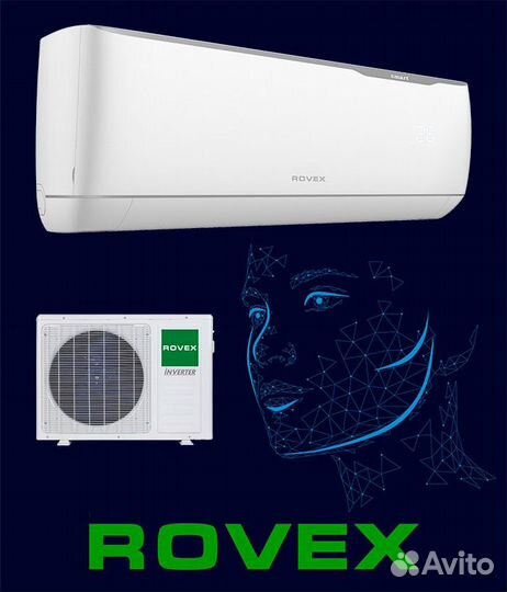 Сплит система инвертор Rovex7,9,12,18,24,30,48